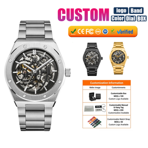 Reloj Automático de Marca Superior para Hombre, Personalizable, Resistente al Agua 5ATM, Venta al por Mayor de Fábrica, Relojes Mecánicos para Hombre - Product Image 1