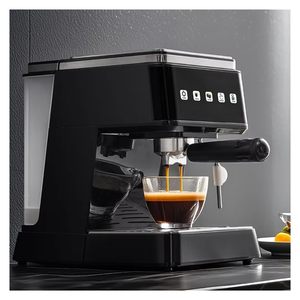 เครื่องชงกาแฟเอสเพรสโซ่อัตโนมัติแบบมัลติฟังก์ชั่นหน้าจอสัมผัสสำหรับใช้ในเชิงพาณิชย์หรือที่บ้าน พร้อมเครื่องทำฟองนม - Product Image 5