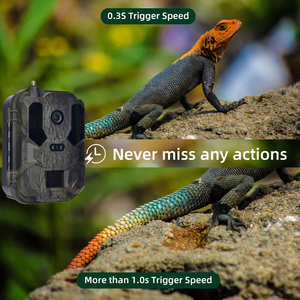 Caméra <span class=keywords><strong>de</strong></span> <span class=keywords><strong>chasse</strong></span> Sunteckcam AI 960 Ultra 4G LTE 4K 100MP avec diffusion en direct et contrôle via l'application Tuya, batterie 8000mAh - Product Image 5