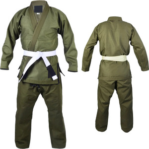 Ensemble de Kimono de Jiu-Jitsu pour Hommes avec Coutures Renforcées, Respirant, Uniforme d'Entraînement d'Arts Martiaux, Logo Personnalisé, Uniforme BJJ pour Hommes - Product Image 1