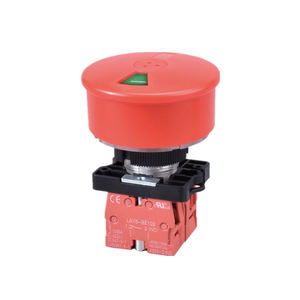 Interrupteur à bouton en plastique, indice de protection IP65, 10A, design profilé pour boîtier d'appareil électroménager fin - Product Image 2