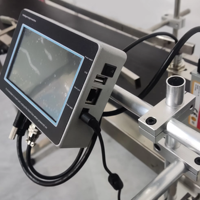 Imprimante jet d'encre thermique automatique industrielle pour codage de date en ligne, machine d'impression de codes de date en ligne haute résolution