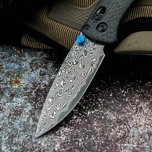 Oferta Especial: Navaja Plegable Benchmade 535-3 Bugout, Acero de Damasco, Mango de Fibra de Carbono, Envío Rápido desde EE. UU., Navaja de Bolsillo EDC para Exteriores - Product Image 2