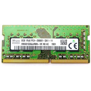 Achetez 8 Go de RAM DDR4 2666 pour ordinateur portable SK Hynix HMA81GS6JJR8N VK SODIMM 1Rx8 PC4 21300V S Mémoire en stock Prêt à être expédié - Product Image 1