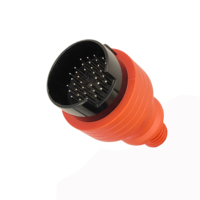 Câble de diagnostic OBD IVECO du fabricant d'origine DB15F-19PM prise mâle ronde 38 broches vers prise femelle DB15