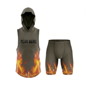 Tenue de football 7v7 pour adultes, respirante, 100% polyester, logo personnalisé, sublimation, séchage rapide, OEM ODM, ensemble de tenue 7v7 - Product Image 1