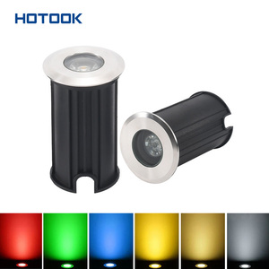 HOTOOK <span class=keywords><strong>IP67</strong></span> Mini projecteur de sol <span class=keywords><strong>extérieur</strong></span> en acier inoxydable 304 <span class=keywords><strong>LED</strong></span> encastré lumière route <span class=keywords><strong>12V</strong></span> lumière de pont souterrain lumière creusée - Product Image 1