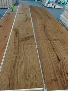 Suelo de Madera de Roble Inglés Rústico de Alta Calidad, Acabado Natural, en Tablas Anchas - Product Image 2
