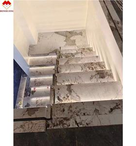 Escalera <span class=keywords><strong>de</strong></span> piedra sinterizada, escalones <span class=keywords><strong>de</strong></span> porcelana <span class=keywords><strong>de</strong></span> mármol Artificial Popular <span class=keywords><strong>Pandora</strong></span> - Product Image 4