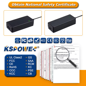 Tùy chỉnh 12V 5A 60W AC DC cung cấp điện Adapter Máy tính để bàn kết nối compliant ul CUL CE KC KCC GS SAA RCM CB FCC PSE CCC RoHS - Product Image 3