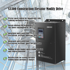 Variador <span class=keywords><strong>de</strong></span> Frecuencia VFD S3300, Tres Motores <span class=keywords><strong>de</strong></span> 30KW para Elevador <span class=keywords><strong>de</strong></span> Construcción, Inversor para Control <span class=keywords><strong>de</strong></span> Velocidad, Ahorro <span class=keywords><strong>de</strong></span> Energía, Retrofit - Product Image 1