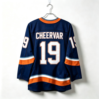 Jersey de Hockey sobre Hielo Sublimado, Ropa de Hockey sobre Hielo Personalizada, Jerseys de Hockey sobre Hielo Blancos para Hombre