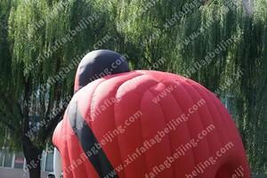 तेजी से शिपिंग फैक्टरी प्रत्यक्ष बिक्री लाल ऑक्सबर्ड मौसम प्रतिरोधी पानी रिपेलेंट सुरंग प्रवेश इंफ्लेटेबल-इन पंखे कस्टम - Product Image 5