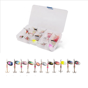 Bán Buôn 2-4 Gam Isca Nhân Tạo Lure Xoay Kim Loại Lure Cá Bass Trout Spinner Lure Set - Product Image 3