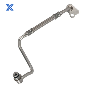 สายป้อนน้ำมันเทอร์โบชาร์จเจอร์11428678840พร้อมเช็ควาล์วสำหรับ <span class=keywords><strong>BMW</strong></span> N20 2.0L X1 Z4 F20 <span class=keywords><strong>F30</strong></span> F10 E84 F25ท่อน้ำมันเข้า E89เทอร์โบ - Product Image 1