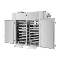 Déshydrateur alimentaire industriel commercial en acier inoxydable, four de séchage 380V, garantie 1 an, grande capacité, type boîte, pour légumes et fruits