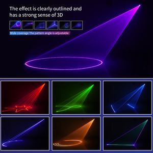 Ideas de Productos Nuevos 2025, Luz Láser para Clubes, a Todo Color, 3w 5w, Luces Láser para Escenarios y Bodas - Product Image 5