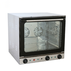<span class=keywords><strong>Four</strong></span> à convection industriel compact à 4 plateaux pour usage commercial, idéal pour la pâtisserie - Product Image 6