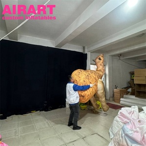 Costumes de mascotte gonflables d'activités de thème de carnaval, costumes gonflables de <span class=keywords><strong>chameau</strong></span> pour des adultes - Product Image 5