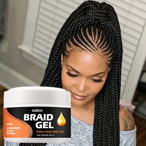 Cire capillaire hydratante extra forte, non écaillante, biologique, pour tresses et locs, gel pour cheveux africains 4C, marque privée - Product Image 1