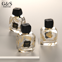 Bouteilles de parfum en verre personnalisables en forme de bouteille de vin, 30 ml, 50 ml, 100 ml, luxe moderne, sérigraphiées, pour cadeau