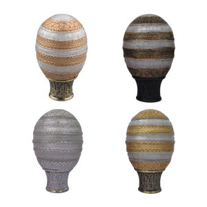 FA DI YA CR-00946 Asta Doppia per Tende in Ottone Anticato, Montaggio a Parete, Alta Qualità, Accessori per Binari e Aste per Tende - Product Image 5