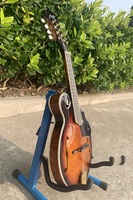 Mandoline de style F de la marque chinoise Aiersi, fabriquée à la main, vintage, Sunburst Bluegrass, acoustique, archtop, 8 cordes en acier, logo personnalisé