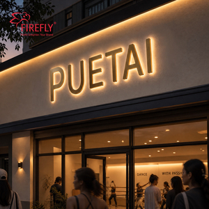 Letras 3D Personalizadas de Acero Inoxidable con Retroiluminación LED, Letras de Canal Iluminadas para Montaje en Pared Exterior, Letrero Comercial - Product Image 5