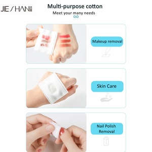 Bán buôn vuông sinh thái thân thiện sợi tre 3-Layer lưới cao absorbency lint-miễn phí trang điểm Remover <span class=keywords><strong>Pads</strong></span> mặt miếng bông - Product Image 6