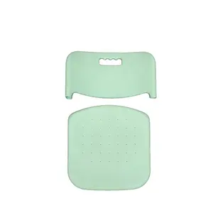 Materiale HDPE plastica colorata sedia per studenti sedile bordo e pannello posteriore raccordo della sedia