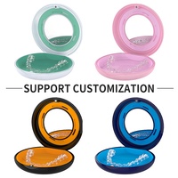 Boîte de retenue avec logo personnalisé avec miroir et bouches d'aération Étui d'alignement portable Étui de retenue pour prothèse dentaire