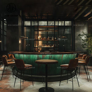 Ensembles de meubles de <span class=keywords><strong>bar</strong></span> rétro pour discothèque, bistrot commercial, tables rondes et chaises de <span class=keywords><strong>bar</strong></span> à prix plus bas, tabourets hauts - Product Image 6