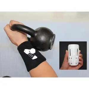 Gym Kettlebell Wrist Guard With PP Supporter Protector fitness