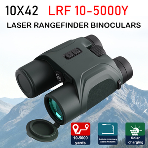 <span class=keywords><strong>Binocolo</strong></span> Compatto TRV 10x42mm con Funzione di Misurazione della Distanza fino a 5000 Iarde per <span class=keywords><strong>Caccia</strong></span>, Birdwatching e Sport all'Aperto - Product Image 1