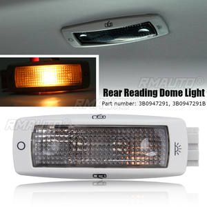 2Pcs Car Rear Reading <b>Map</b> Dome Light Ceiling Lamp for VW Golf Passat Tiguan for Skoda Fabia Superb for Seat Leon 3B0947291 - Product Image 2