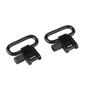 Anilla de Sujeción QD de Aleación de Zinc de 1 Pulgada, Diseño Compacto de 31 mm de Altura, Color Negro, Resistente a la Corrosión, Equipo Táctico para Exteriores - Product Image 1