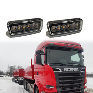 Luz lateral de camión de 1 pieza, indicador lateral de 24V, compatible con <span class=keywords><strong>SCANIA</strong></span> R420 R620 R500 <span class=keywords><strong>P400</strong></span> P450 R730 G400 G460 1928063 - Product Image 6