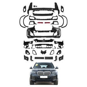 Kit de carrocería de coche viejo a nuevo parachoques delantero faro guardabarros capó Kit de carrocería para BMW <span class=keywords><strong>X5</strong></span> G05 <span class=keywords><strong>LCI</strong></span> <span class=keywords><strong>2023</strong></span>- TO X5M BODYKIT - Product Image 2