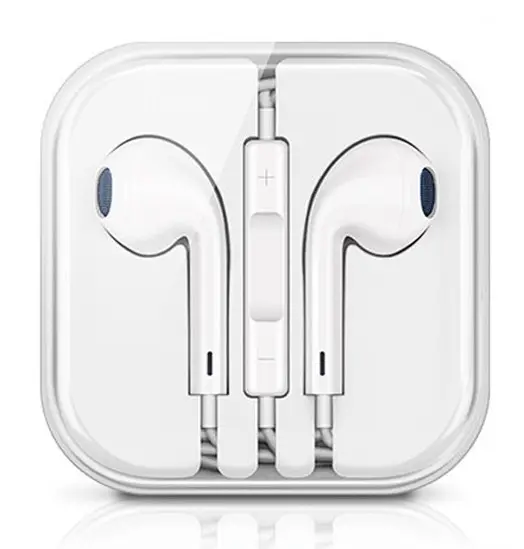 Fones de ouvido com fio de 3.5mm, para iphone 5 6, fone de ouvido com microfone, estéreo, isolamento de ruído, fone de ouvido com fio para samsung, xiaomi