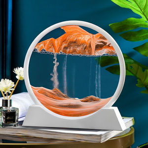 Moderne <span class=keywords><strong>3D</strong></span> Verre Sable Art Photo Deep Sea <span class=keywords><strong>Paysage</strong></span> Quicksand Artisanat Timing Utilisation pour Bureau Maison Mariage Cadeau Décor - Product Image 6