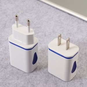 Adaptateur d'alimentation à charge rapide avec éclairage LED à 2 ports pour téléphones portables et écouteurs, idéal pour les voyages - Product Image 4