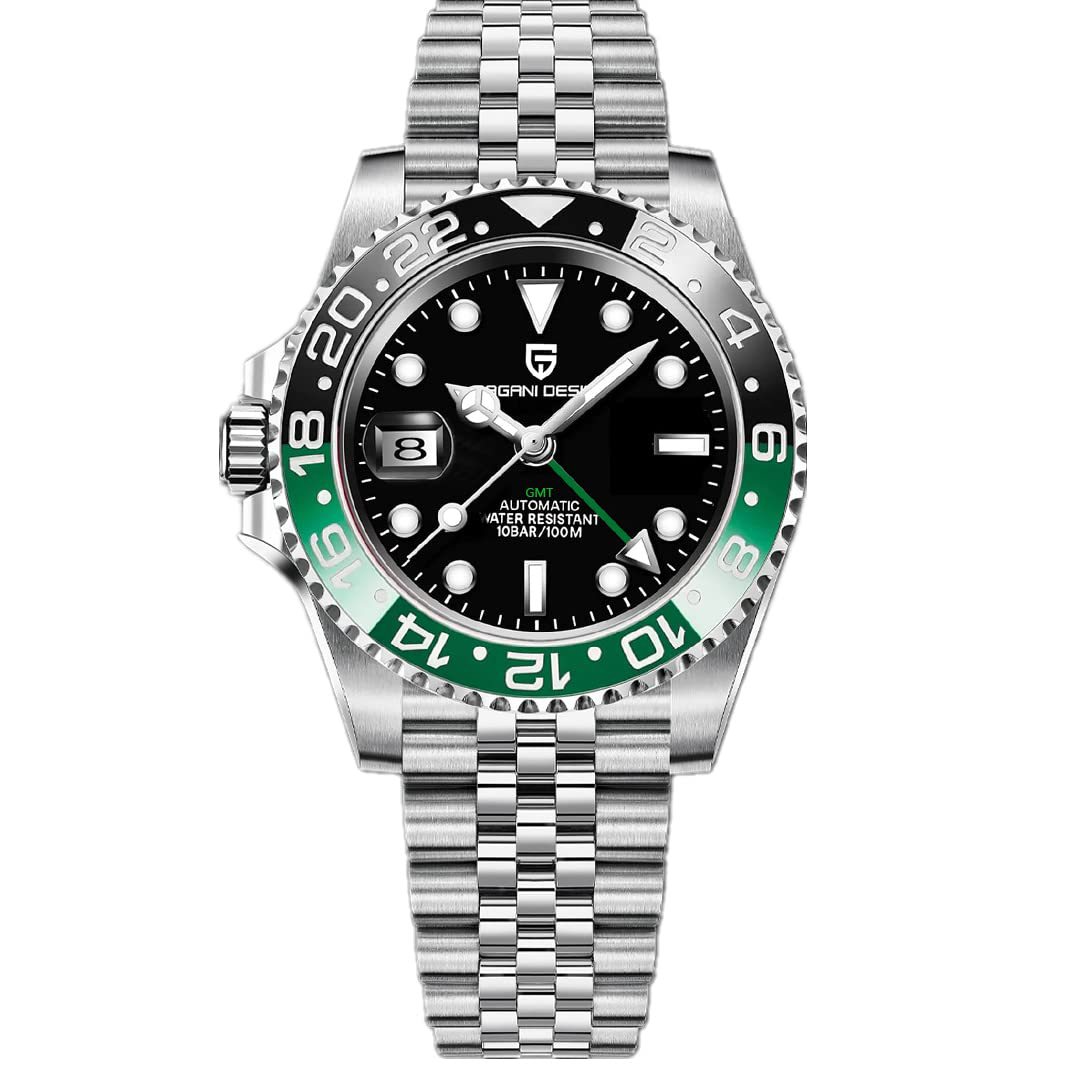 Silver&Black&Green - Jubilee Bracelet