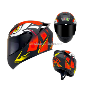 Nuevo Casco <span class=keywords><strong>de</strong></span> Motocicleta ABS para Hombre y Mujer, Casco <span class=keywords><strong>de</strong></span> Seguridad Integral para Todas las Estaciones, Aprobado por DOT - Product Image 2