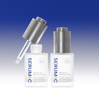 Flacons compte-gouttes / flacons en verre de 30 ml pour huiles essentielles, soins de la peau, cosmétiques, pour l'emballage