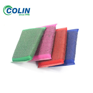 410 Stainless Steel Wire <b>Brush</b>, Dishwashing Cloth, Dishwashing Sponge, Kitchen Cleaning, General Merchandise Absorbent Sponge - Product Image 4