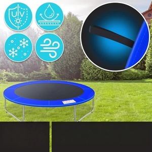 Housse de protection pour <span class=keywords><strong>trampoline</strong></span> rond LONTIME 244/305/366/426 cm et 30 cm de large, 100 % résistante aux UV, anti-déchirure, avec protection pour ressorts, modèle Beach Ball - Product Image 5