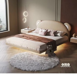 Roi Reine Double Petite Taille Unique Enfant Enfants <span class=keywords><strong>Fille</strong></span> Rembourrage Européen Bouton Doux Rembourré <span class=keywords><strong>Pas</strong></span> <span class=keywords><strong>Cher</strong></span> Rose Faux Pu <span class=keywords><strong>Lit</strong></span> En Cuir - Product Image 4