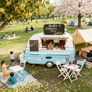 Custom Color Mobile Food <b>Trailer</b> Modern Design Catering Truck for Fast Food - Product Image 1