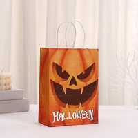 Sacs cadeaux en papier kraft avec poignées torsadées pour bonbons et friandises d'Halloween, de Pâques, ou de fête pour enfants – Vente en gros à prix réduit