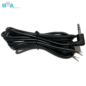 كابل AUX بزاوية 90 درجة، قابس ذكر أحادي 2.5 مم و3.5 مم، مضاد للتداخل للميكروفون وسماعات الرأس ونظام الصوت في السيارة - Product Image 4